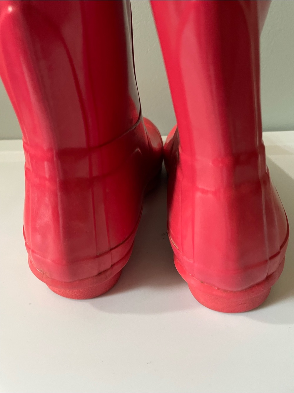 Hunter Original Gloss Women's Tall Rain Boots - Lipgloss Pink - Picture 9 of 16
